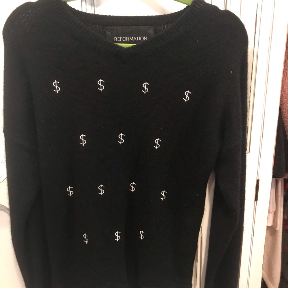 Reformation sweater